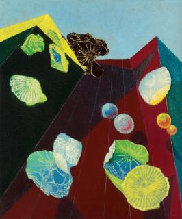 Max Ernst - Intérieur et paysage