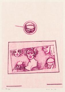 Max Ernst - Je suis déjà ta Cléopatre, from \'La Ballade du Soldat\'