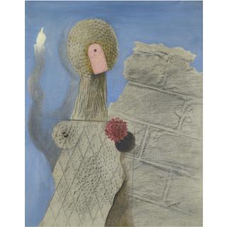 Max Ernst - La Fleur Du Désert Or La Rose Du Désert