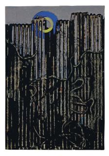 Max Ernst - La Forêt et la lune bleue