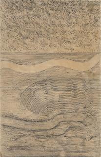 Max Ernst - Le Châle à fleurs de givre (Histoire Naturelle, Blatt 4)