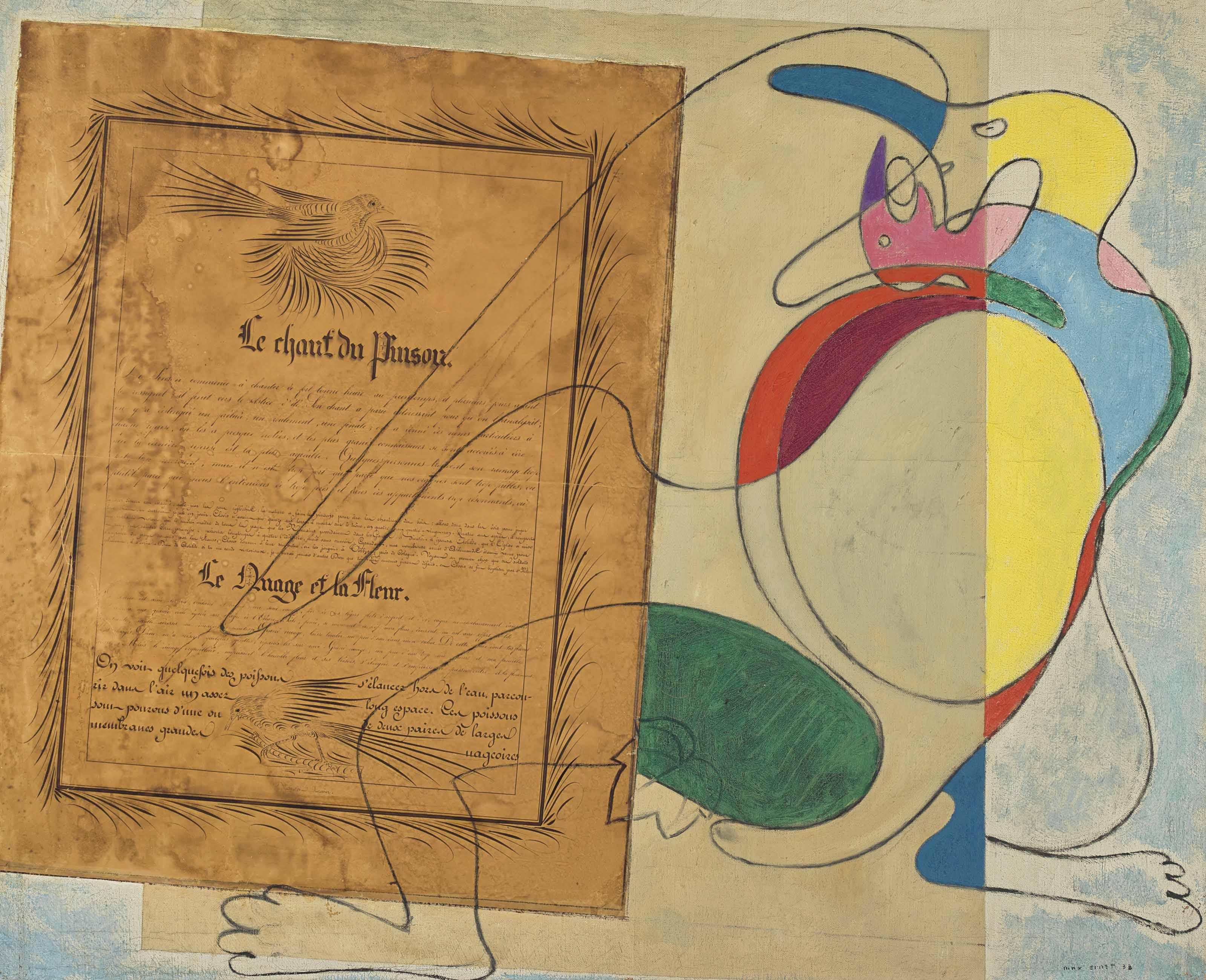 Max Ernst - Le chant du pinson