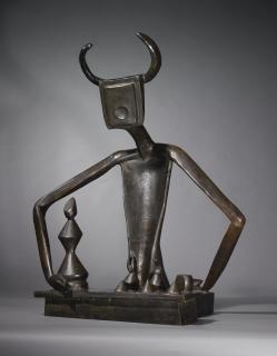 Max Ernst - Le Roi Jouant Avec La Reine