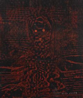 Max Ernst - Loplop im Wald