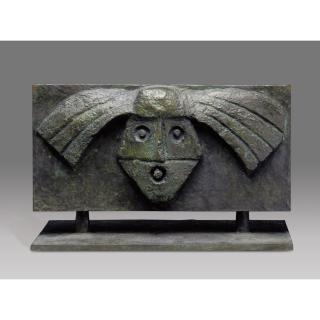 Max Ernst - Masque Sur Mur Extérieur