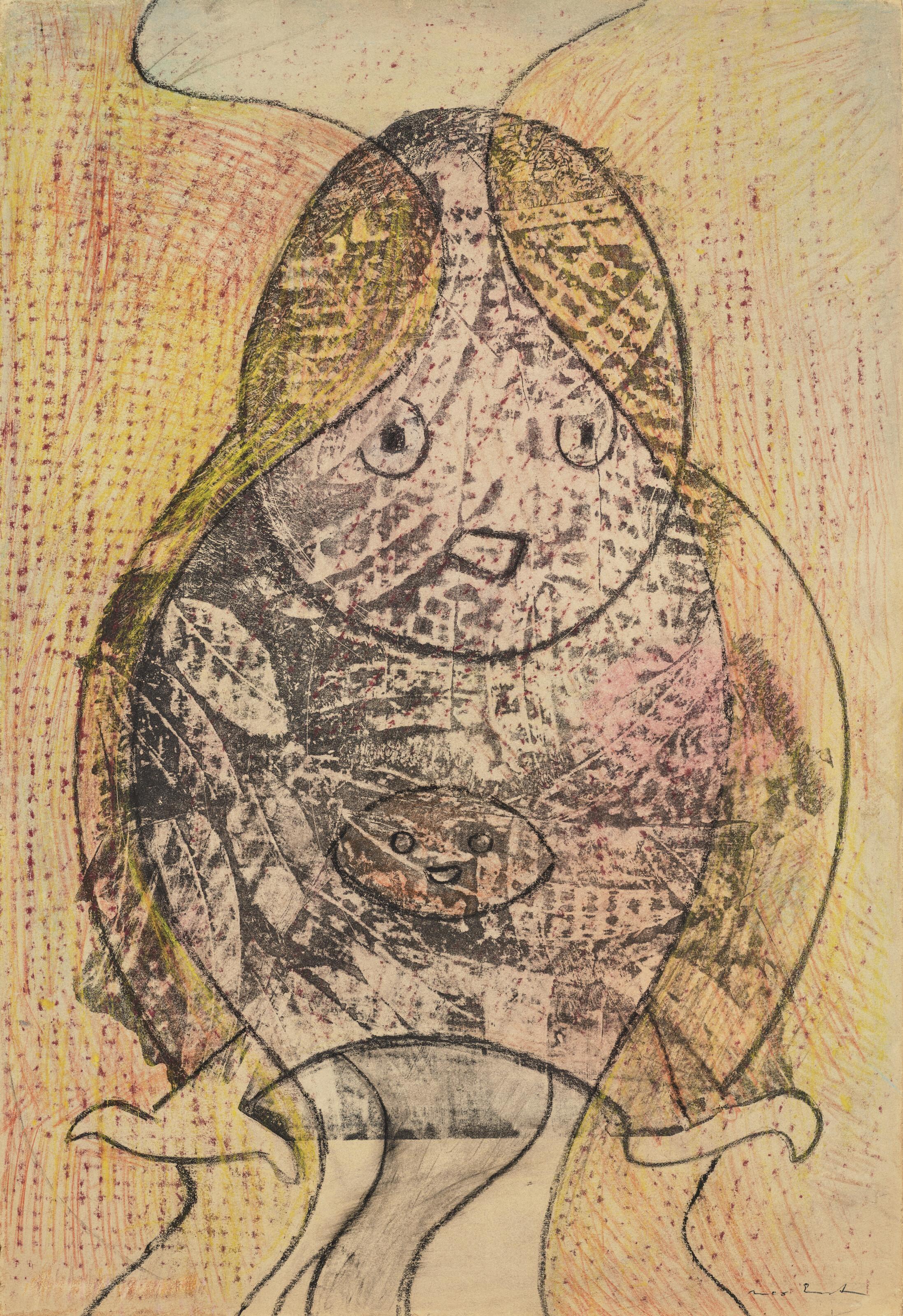 Max Ernst - Mère et enfant