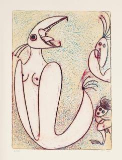 Max Ernst - One Plate, From: La Saint Charlemagne