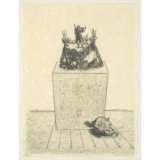 Max Ernst - Plate XX, from La ballade du soldat (The Soldier\'s Ballad)