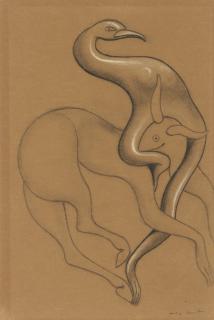Max Ernst - Sans Titre (Chimère)