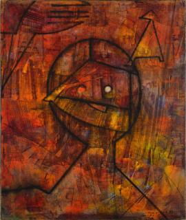 Max Ernst - Sans titre (Une femme lâchant un oiseau)