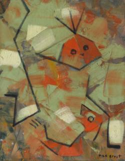 Max Ernst - Study For A Tissue Of Lies 