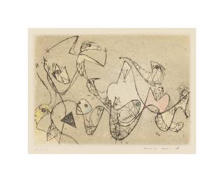 Max Ernst - Two prints by the artist