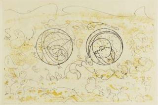 Max Ernst - Untitled, for Galapagos Two Prints: (S. & L. 59(I))