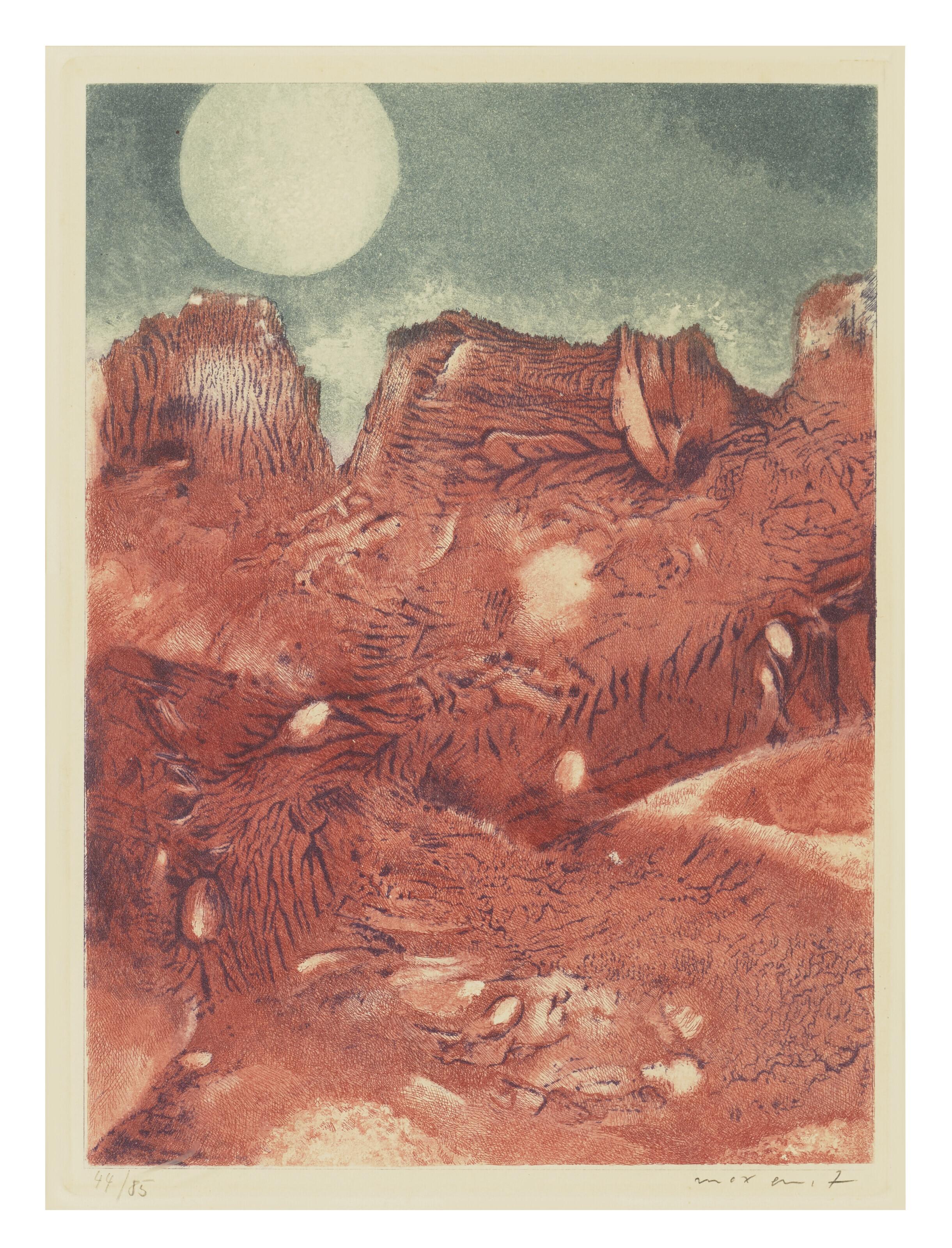 Max Ernst - Vue de ma fenêtre