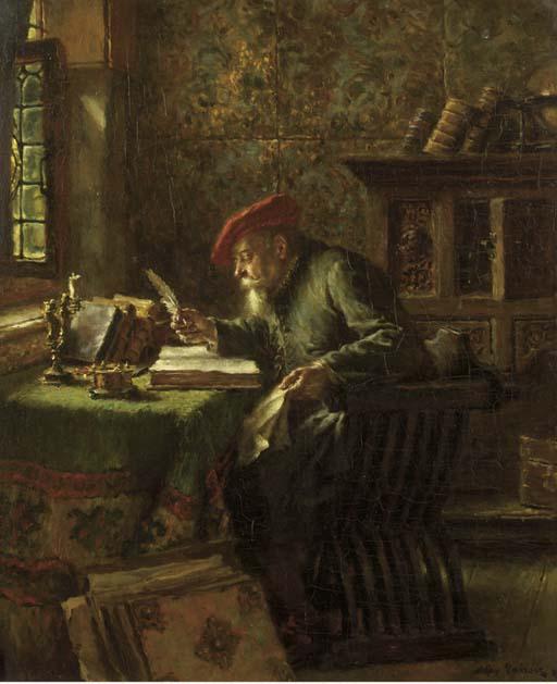 Max Gaisser - Gelehrter am Schreibtisch