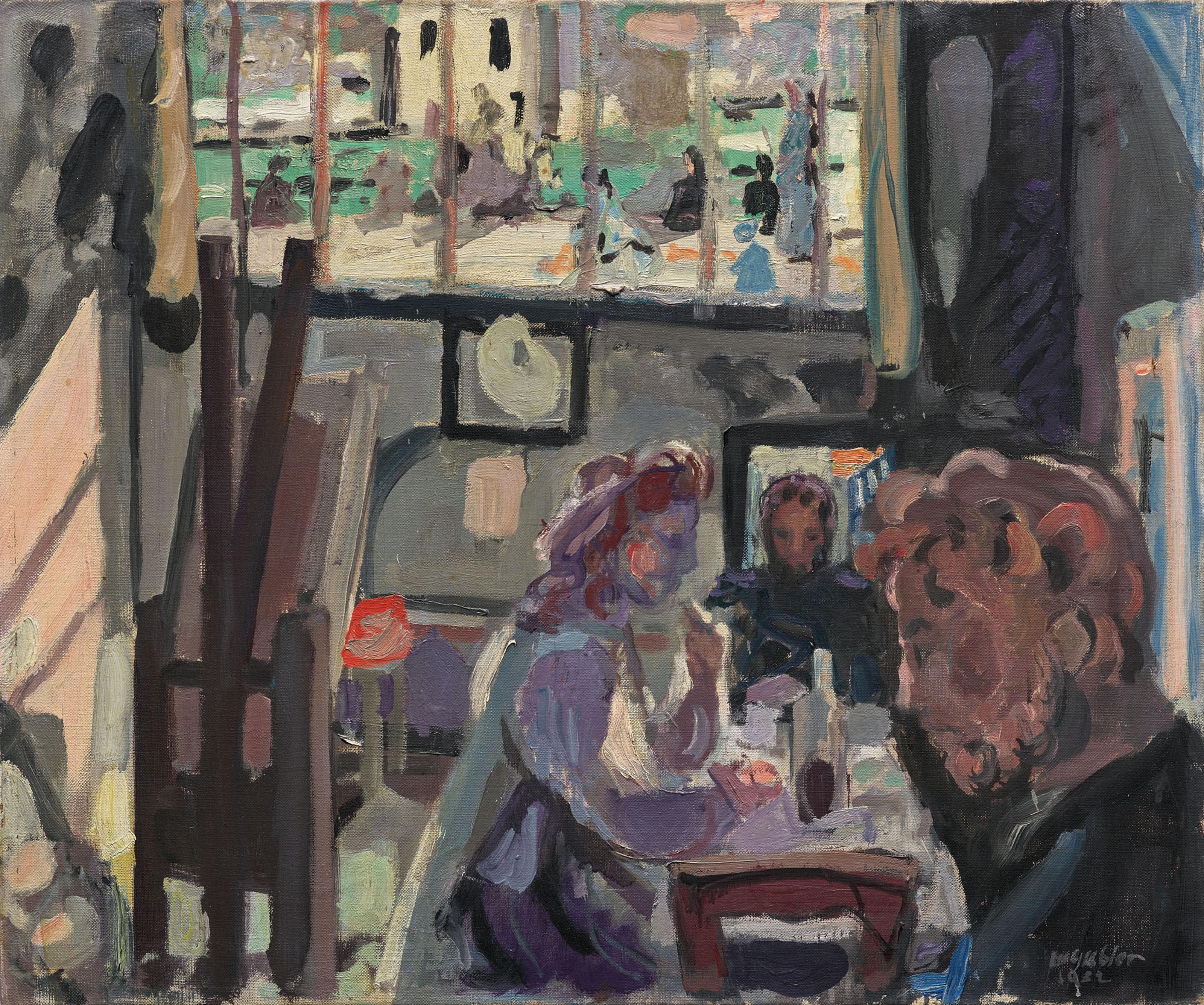 Max Gubler - Atelier, Intérieur, Montrouge