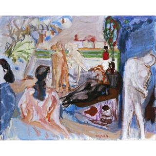 Max Gubler - Badende Bathers