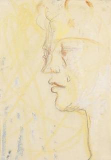 Max Gubler - Der Weinende Junge, Illustration Zu Ernest Hemingway \'Der Alte Mann Und Das Meer\', Um 1953-55