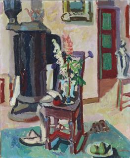 Max Gubler - Lupinen Und Schafgarbe, 1941