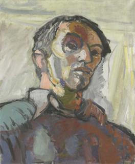 Max Gubler - Selbstbildnis, 1946