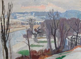 Max Gubler - Winterlandschaft, 1941