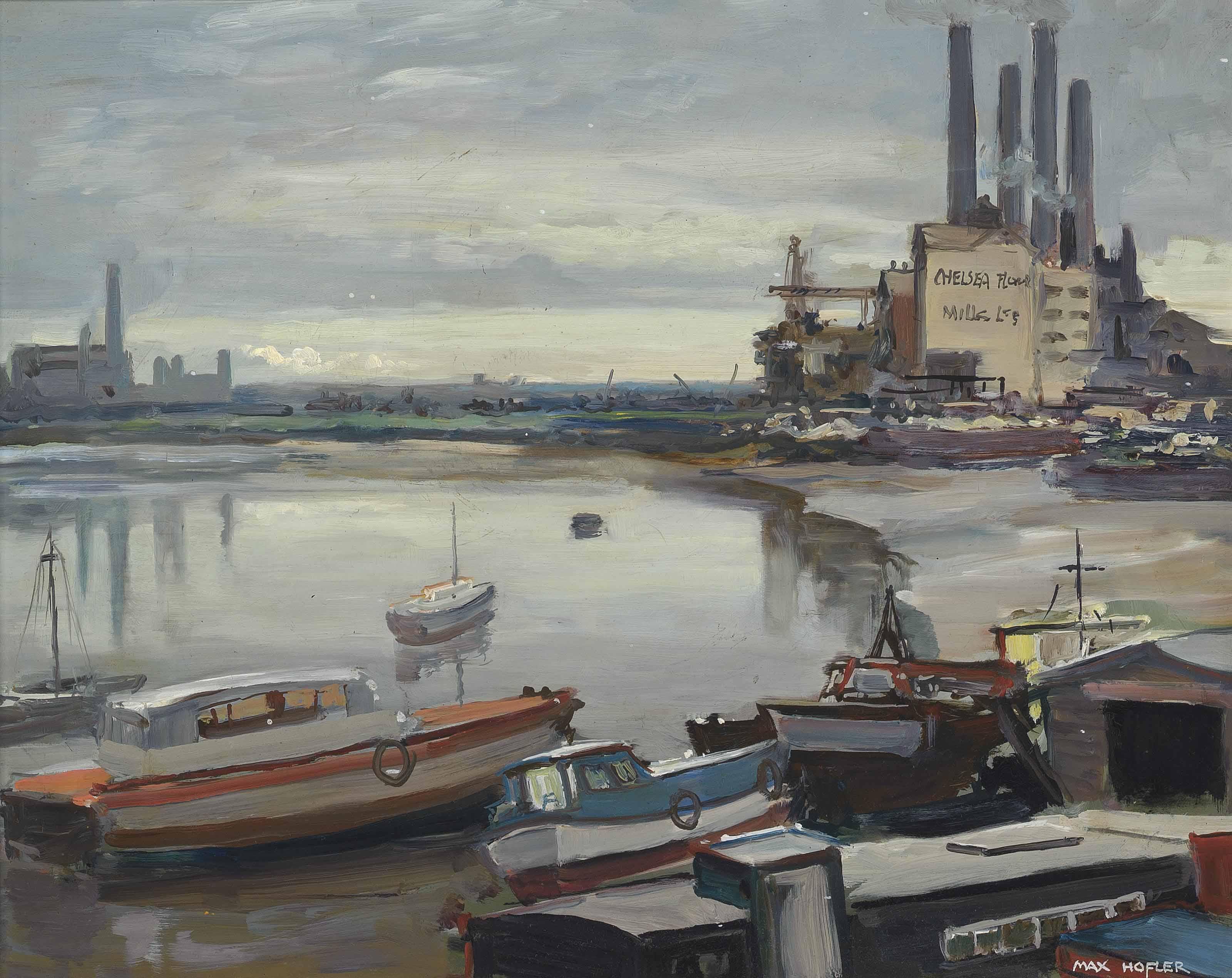 Max Hofler - Low tide, Chelsea