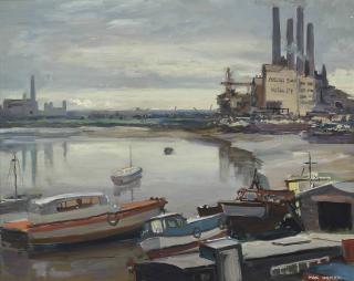 Max Hofler - Low tide, Chelsea