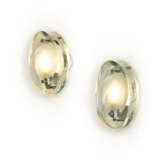 Max Ingrand - A Pair Of Wall Lights, Model No. 2093