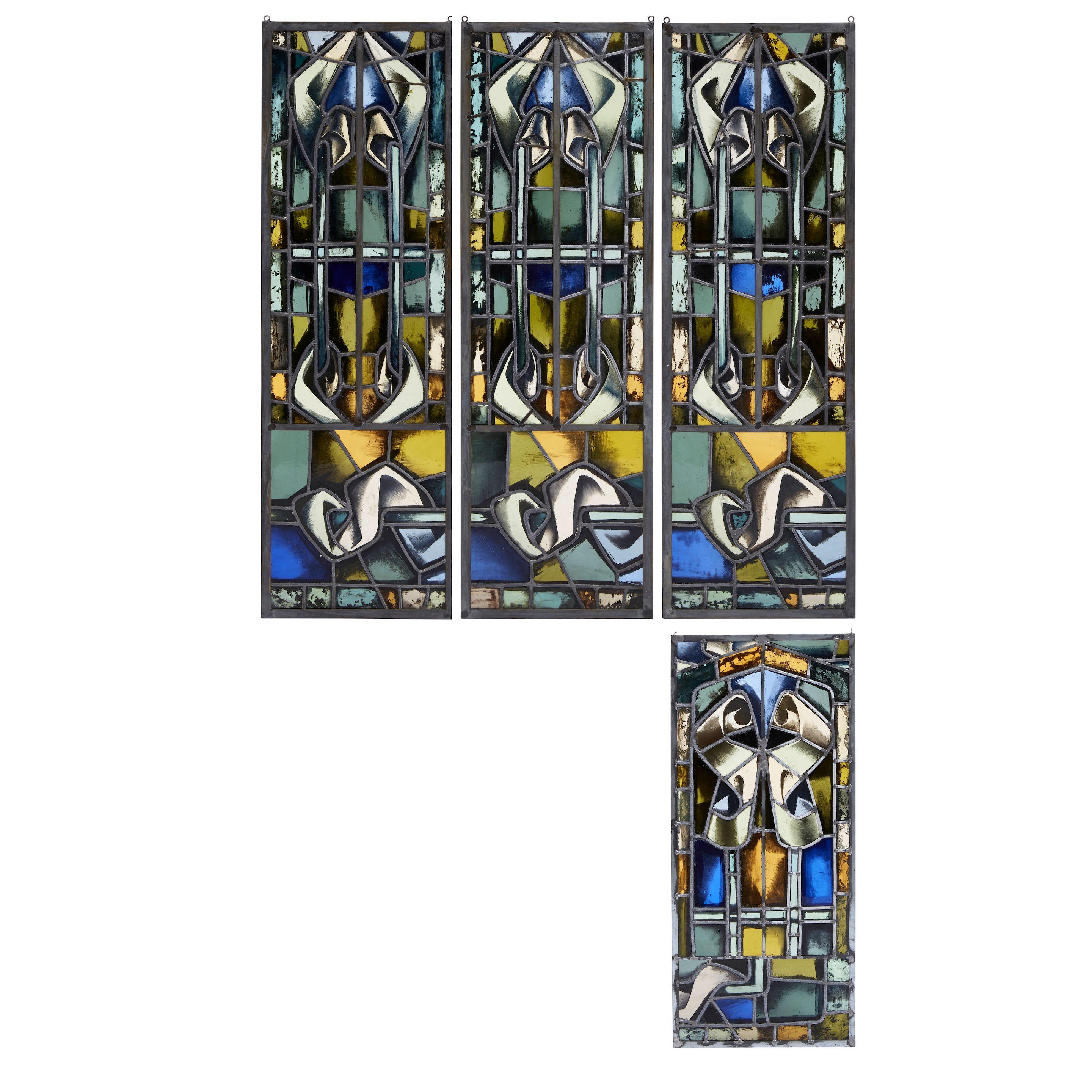 Max Ingrand - Group of Four Windows