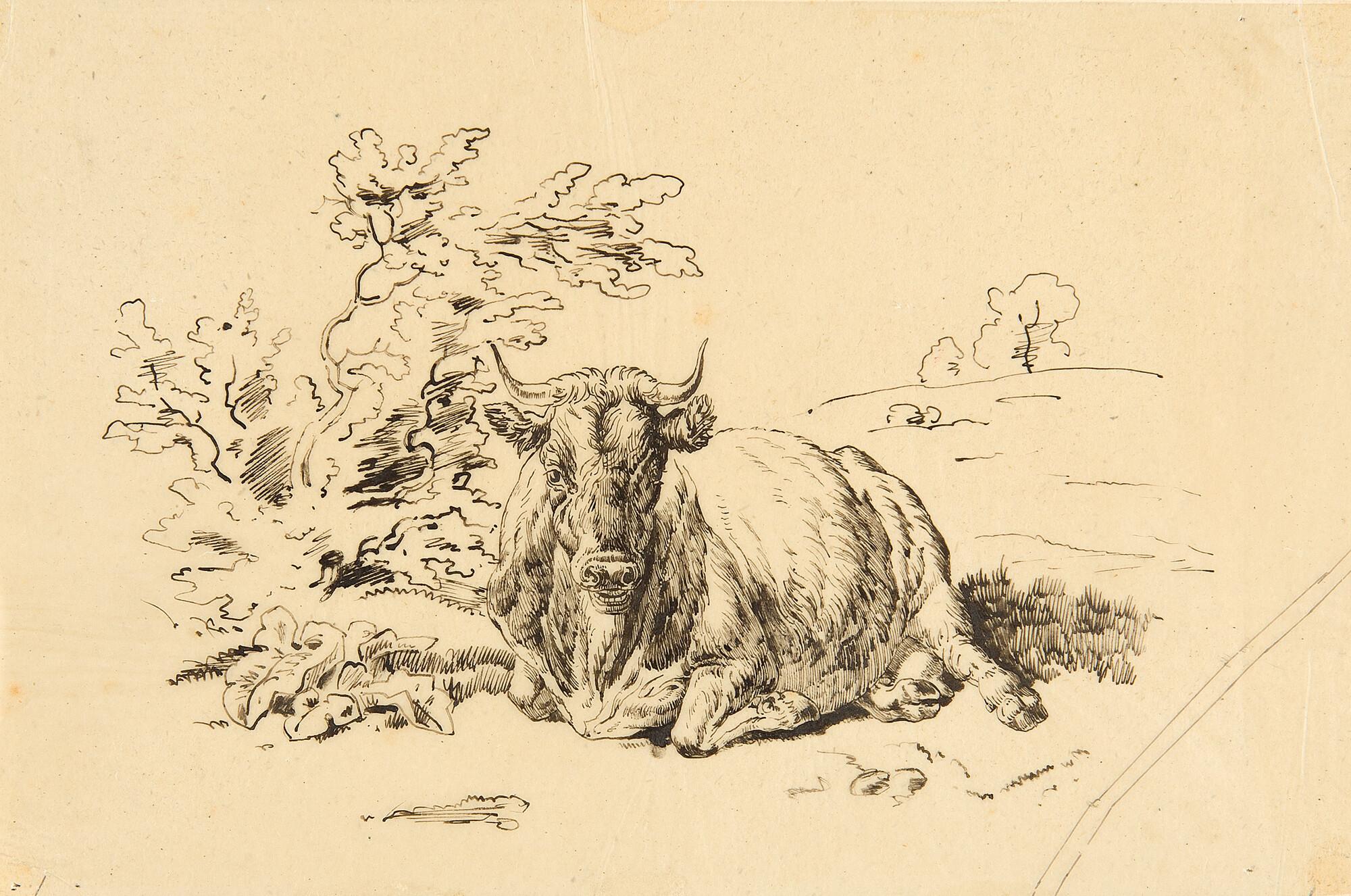 Max Joseph Wagenbauer - 2 Bll.: Die Rast.