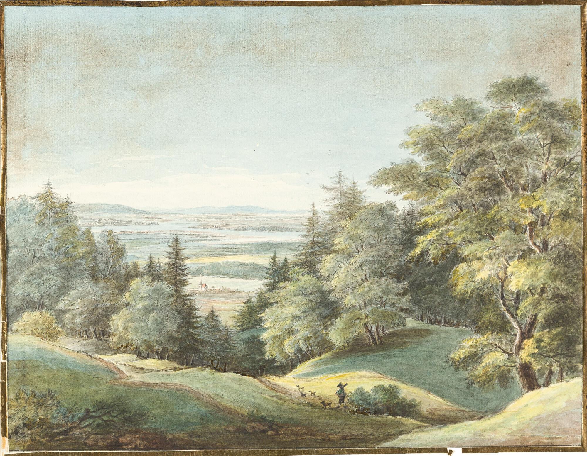 Max Joseph Wagenbauer - Blick ins Isartal.