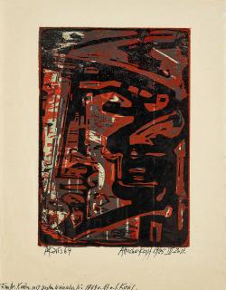 Max Kaus - Attischer Kopf.