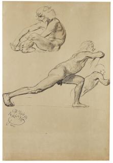 Max Klinger - Figurenstudien