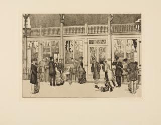 Max Klinger - Folge von 10 Bll.: Ein Handschuh – Opus VI.