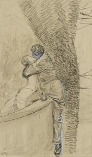 Max Klinger - Im Park (The Amorous Couple)