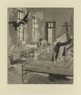 Max Klinger - Vom Tode zweiter Teil, Amsler & Ruthhardt, Berlin, 1898 (Singer 230-241)