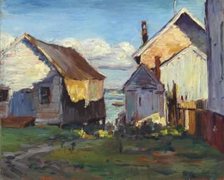 Max Kuehne - Fishing Sheds, Provincetown