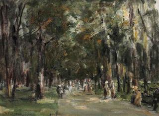 Max Liebermann - Allee in Tiergarten