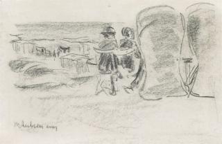 Max Liebermann - Am Strand