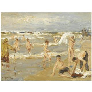 Max Liebermann - Badende Knaben (Boys Bathing)
