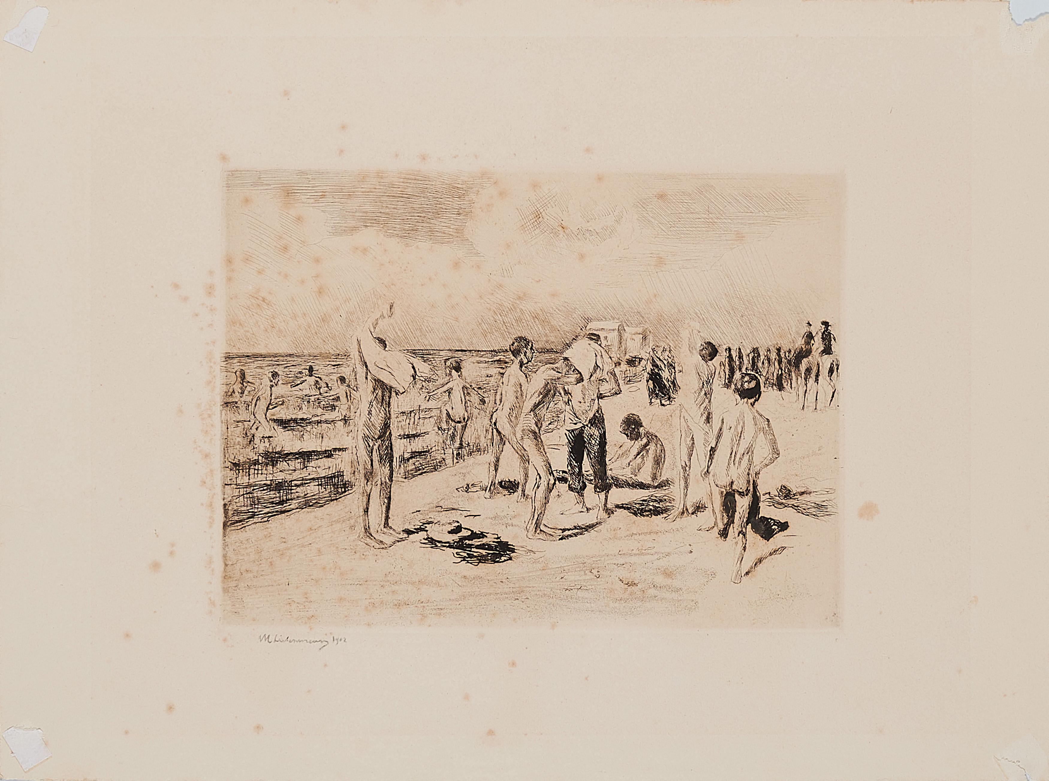 Max Liebermann - Badende Knaben.