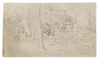 Max Liebermann - Biergarten in Laren