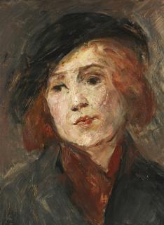 Max Liebermann - Bildnis Der Frau Goeritz (Portrait Of Mrs Goeritz)