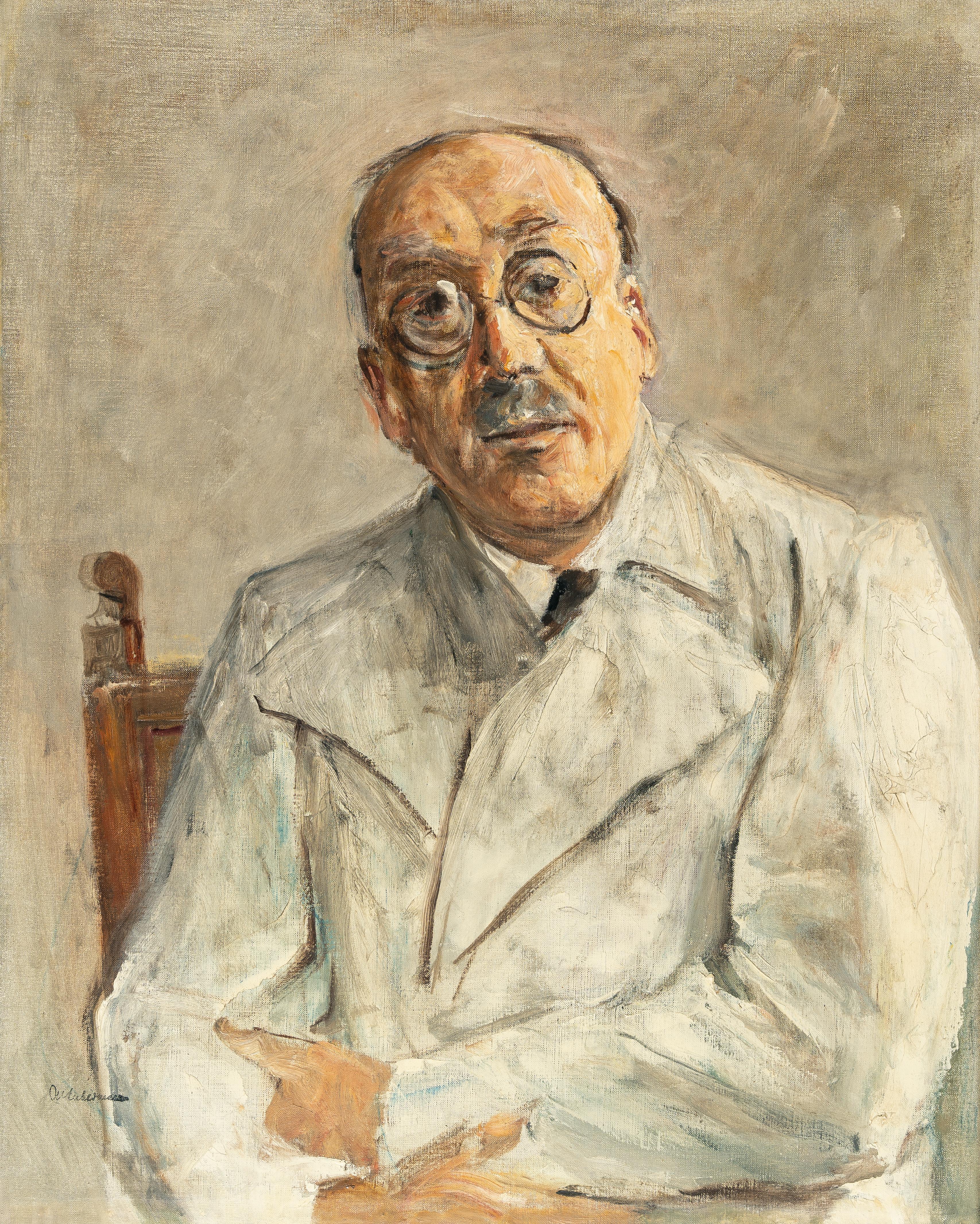 Max Liebermann - Bildnis des Chirurgen Ferdinand Sauerbruch (1875-1951) – Studie