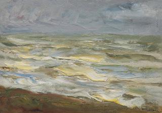 Max Liebermann - Brandung - Meeresstudie