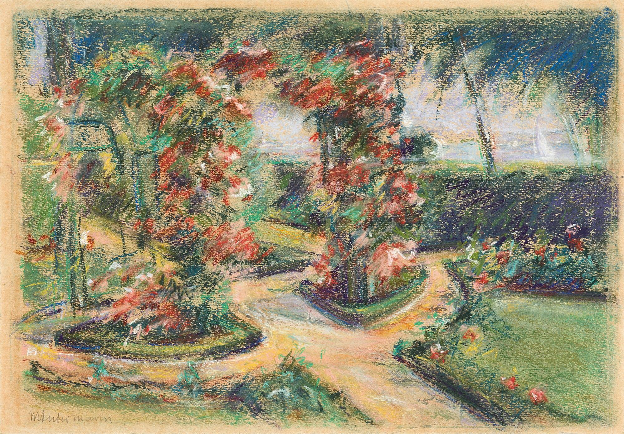 Max Liebermann - Der Rosengarten in Wannsee