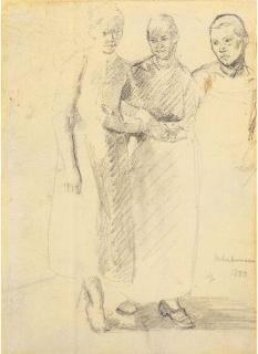 Max Liebermann - Drei frauen
