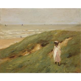 Max Liebermann - Düne Bei Nordwijk Mit Kind (Dune Near Nordwijk With Child)