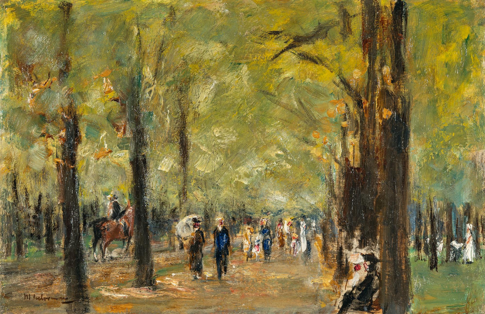 Max Liebermann - Im Tiergarten