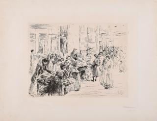 Max Liebermann - Judenstraße.